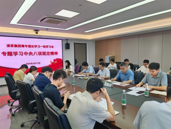 乐动（中国）青年理论学习一组举行专题学习会
